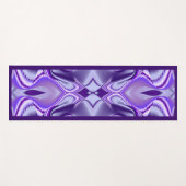 Paarse droom, Abstracte Fantastische regenboog-kun Yogamat (Voorkant (horizontaal))