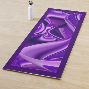 Paarse droom, Abstracte Fantastische regenboog-kun Yogamat