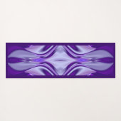 Paarse droom, Abstracte Fantastische regenboog-kun Yogamat (Achterkant (horizontaal))