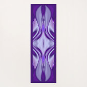 Paarse droom, Abstracte Fantastische regenboog-kun Yogamat (Achterkant)