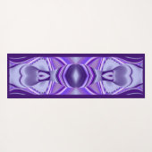 Paarse droom, Abstracte Fantastische regenboog-kun Yogamat (Achterkant (horizontaal))