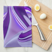 Paarse droom, Abstracte Fantasy Rainbow Art Theedoek (Quarter Fold)