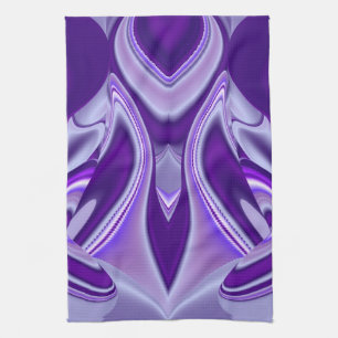 Paarse droom, Abstracte Fantasy Rainbow Art Theedoek