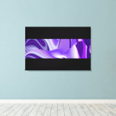 Paarse droom canvas afdruk (Insitu (Houten vloer))