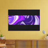 Paarse droom canvas afdruk (Insitu (Woonkamer))