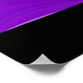 Paarse droom poster (Hoek)