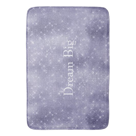 Paarse droom sprankeling badmat (Voorkant Verticaal)