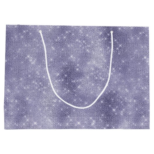 Paarse droom sprankeling groot cadeauzakje (Achterkant)