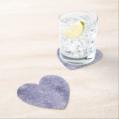 Paarse droom sprankeling kartonnen onderzetters (Insitu)