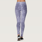 Paarse droom sprankeling leggings (Achterkant)