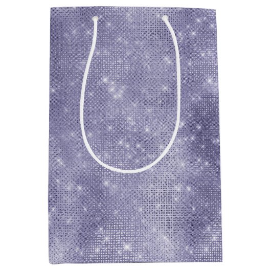 Paarse droom sprankeling medium cadeauzakje (Voorkant)