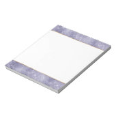 Paarse droom sprankeling notitieblok (Linkerzijde)