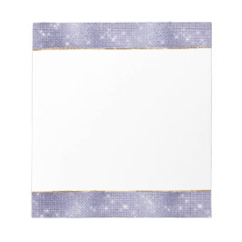 Paarse droom sprankeling notitieblok