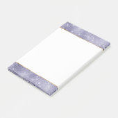 Paarse droom sprankeling post-it® notes (Schuin)