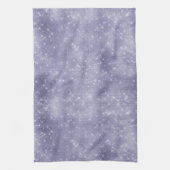 Paarse droom sprankeling theedoek (Verticaal)