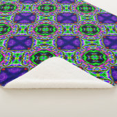 paarse droomdeken sherpa deken (3/4)