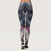 PAARSE DROOMVANGER LEGGINGS (Achterkant)