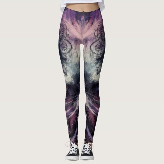 PAARSE DROOMVANGER LEGGINGS (Voorkant)