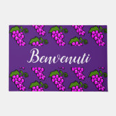 Paarse druiven - Benvenuti Deurmat (Voorkant)