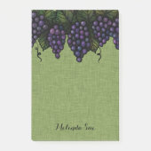 Paarse druiven | Gepersonaliseerd Post-it® Notes (Voorkant)