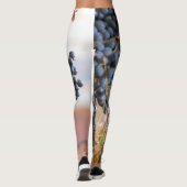 Paarse druiven leggings (Achterkant)