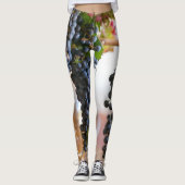 Paarse druiven leggings (Voorkant)