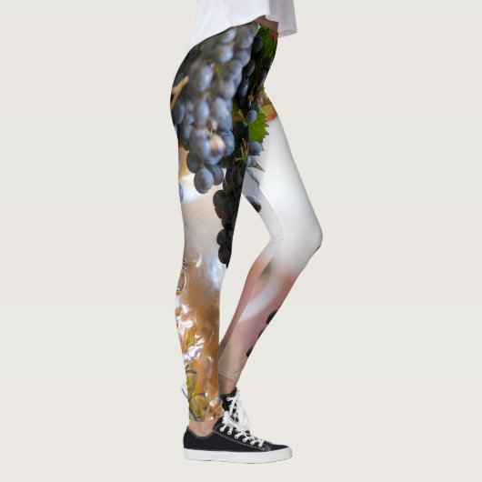 Paarse druiven leggings (Rechts)