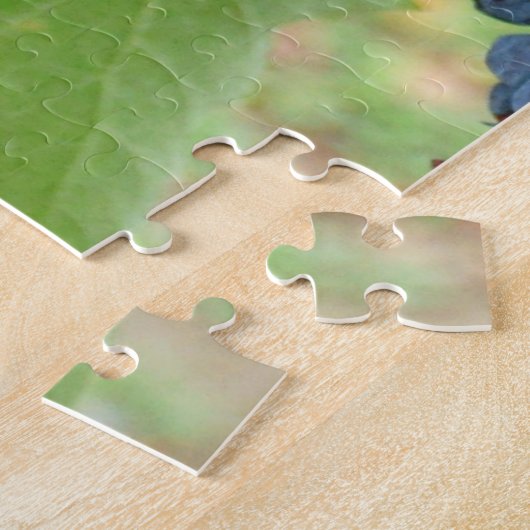 Paarse druiven legpuzzel (Zijkant)