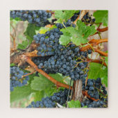 Paarse druiven legpuzzel (Horizontaal)