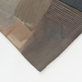 Paarse druiven op de wijnstok olieverfschilderij fleece deken (Hoek)