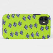 Paarse druiven op groen Case-Mate iPhone case (Achterkant (horizontaal))