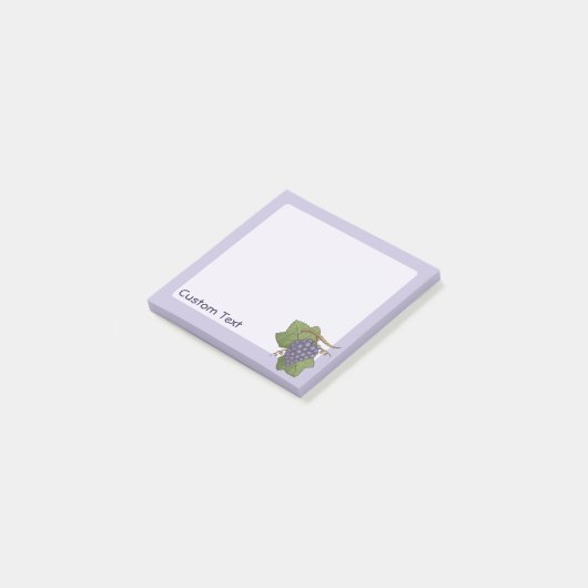 Paarse Druiven Post-it® Notes (Schuin)