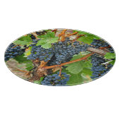 Paarse druiven snijplank (Hoek)