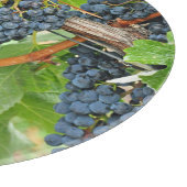 Paarse druiven snijplank (Hoek)