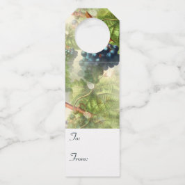 Paarse druiven tot en met cadeautjes Labels voor w