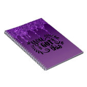 Paarse druppelaar | U hebt dit Notitieboek (Rechterzijde)