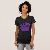 Paarse Ducky T-shirt (Voorkant volledig)