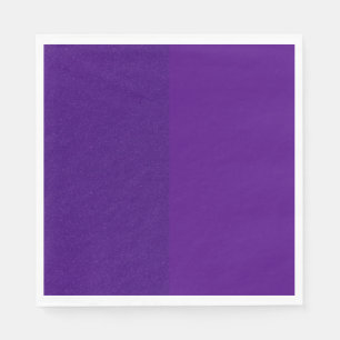 Paarse Duo Aangepaste Glitter Papier Servet