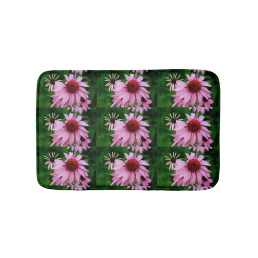 paarse echinacea badmat (Voorkant)