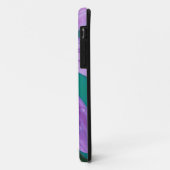 Paarse Echinacea met waterdruppels Case-Mate iPhone Case (Achterkant/links)
