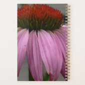 Paarse Echinacea Planner - Originele fotografie (Achterkant)