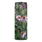 Paarse Echinacea Thermosbeker (Achterkant)