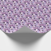Paarse Edelsteen Cadeaupapier (Hoek)