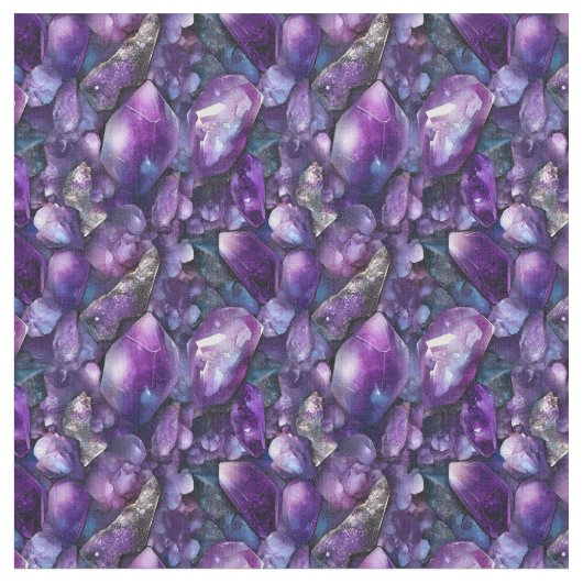 Paarse edelsteen stof (Close Up)