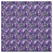 Paarse edelsteen stof (Swatch)