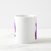 Paarse eekhoorn maakt het niet uit koffiemok (Center)