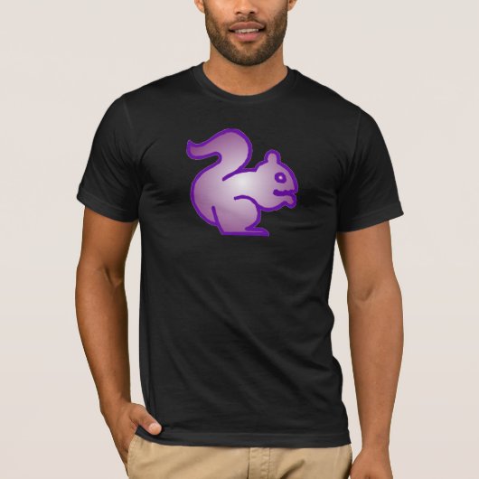 Paarse eekhoorn Shirt (Voorkant)