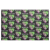 PAARSE ÉÉN DAG PER KEER VLINDER STOF (Fat Quarter)