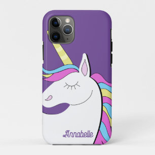 Paarse Eenhoorn Eenhoorns Fantasy Case-Mate iPhone Case