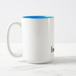 Paarse eenhoorn gouden glitter hart gepersonalisee tweekleurige koffiemok